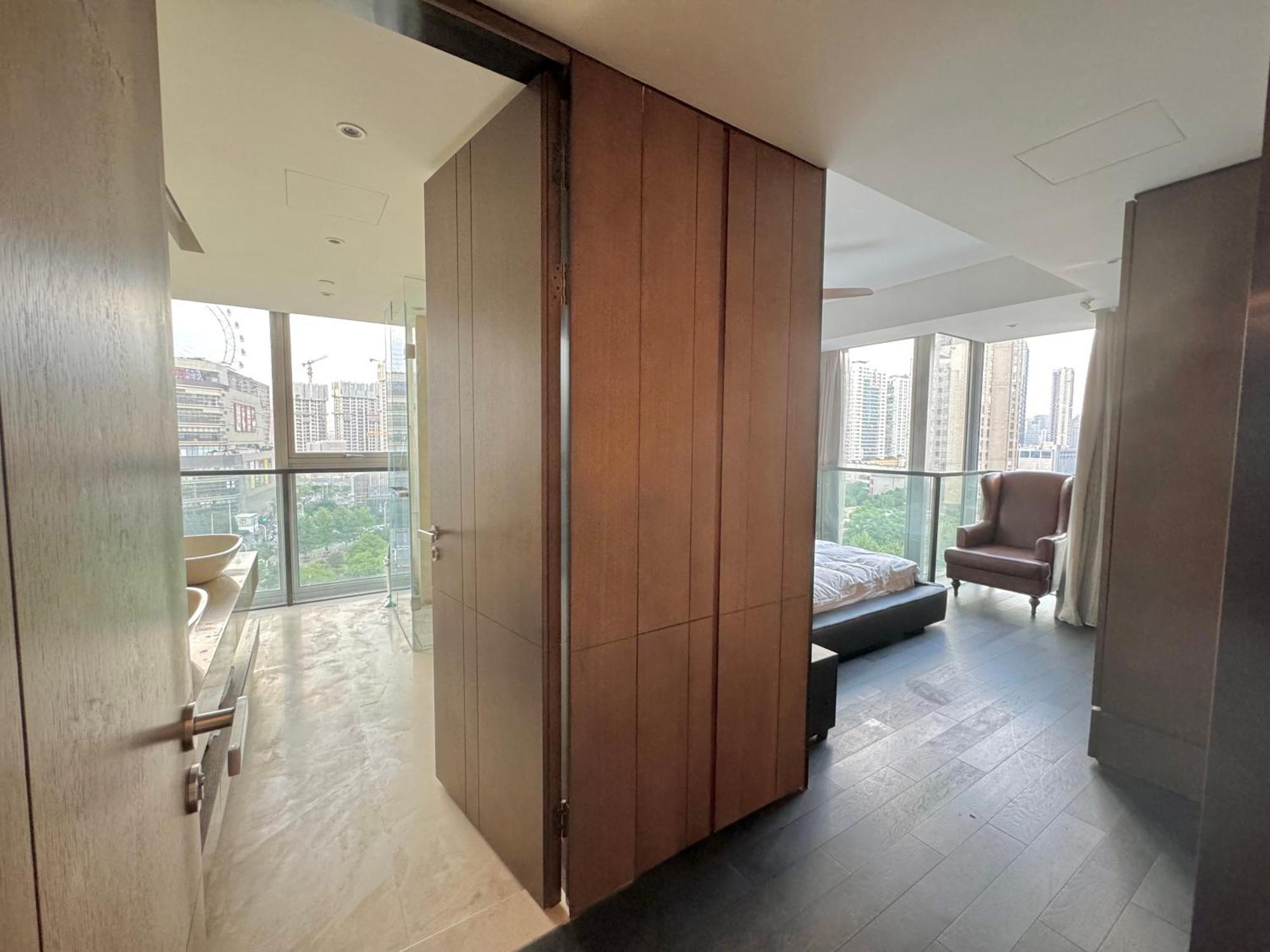 Zhome-Luxury Three-Bedroom Suite-Near The Bund Shanghaj Zewnętrze zdjęcie
