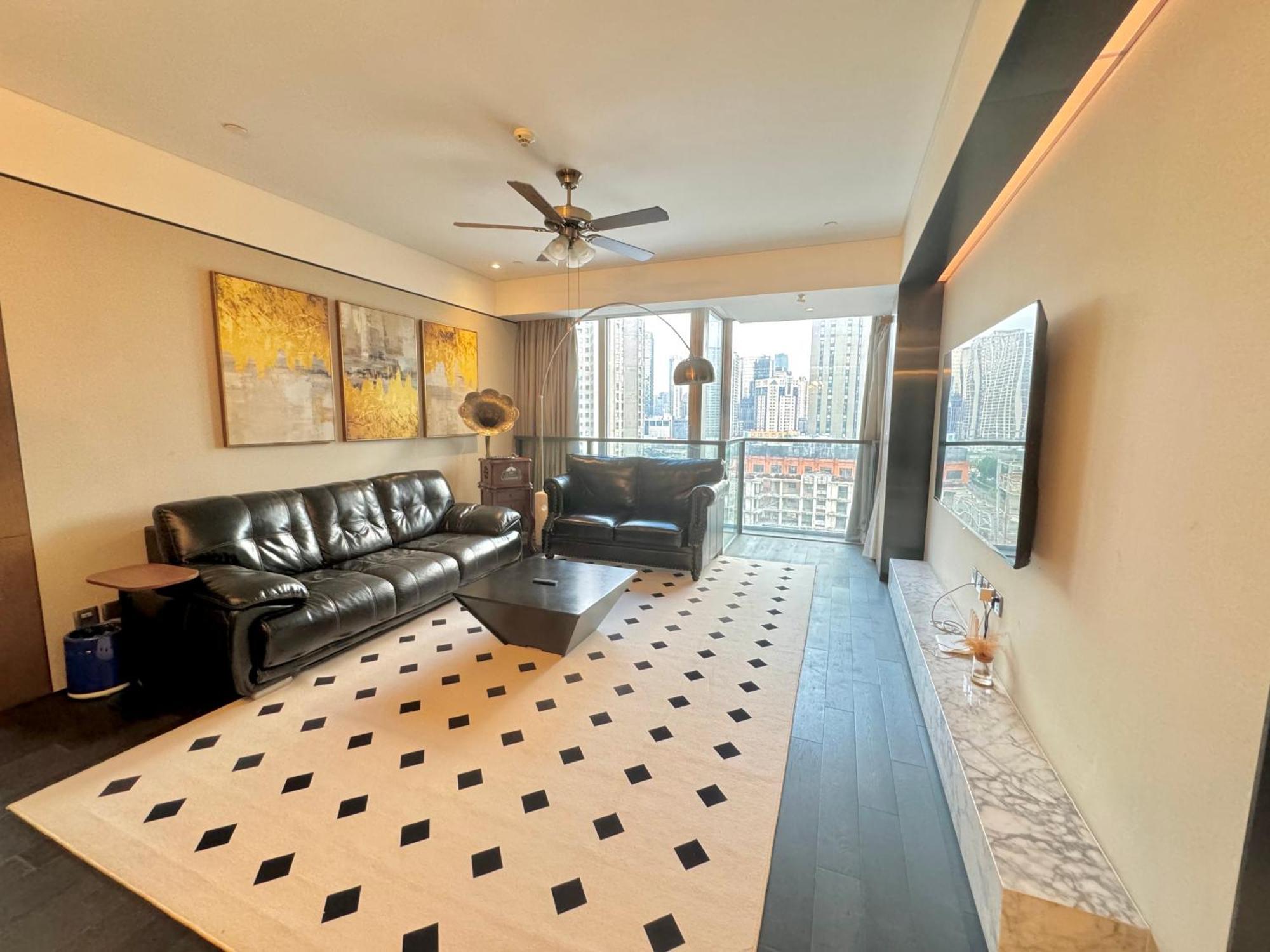 Zhome-Luxury Three-Bedroom Suite-Near The Bund Shanghaj Zewnętrze zdjęcie